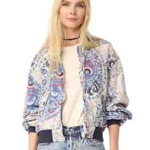 Free People Daytrip Paisley Jacket